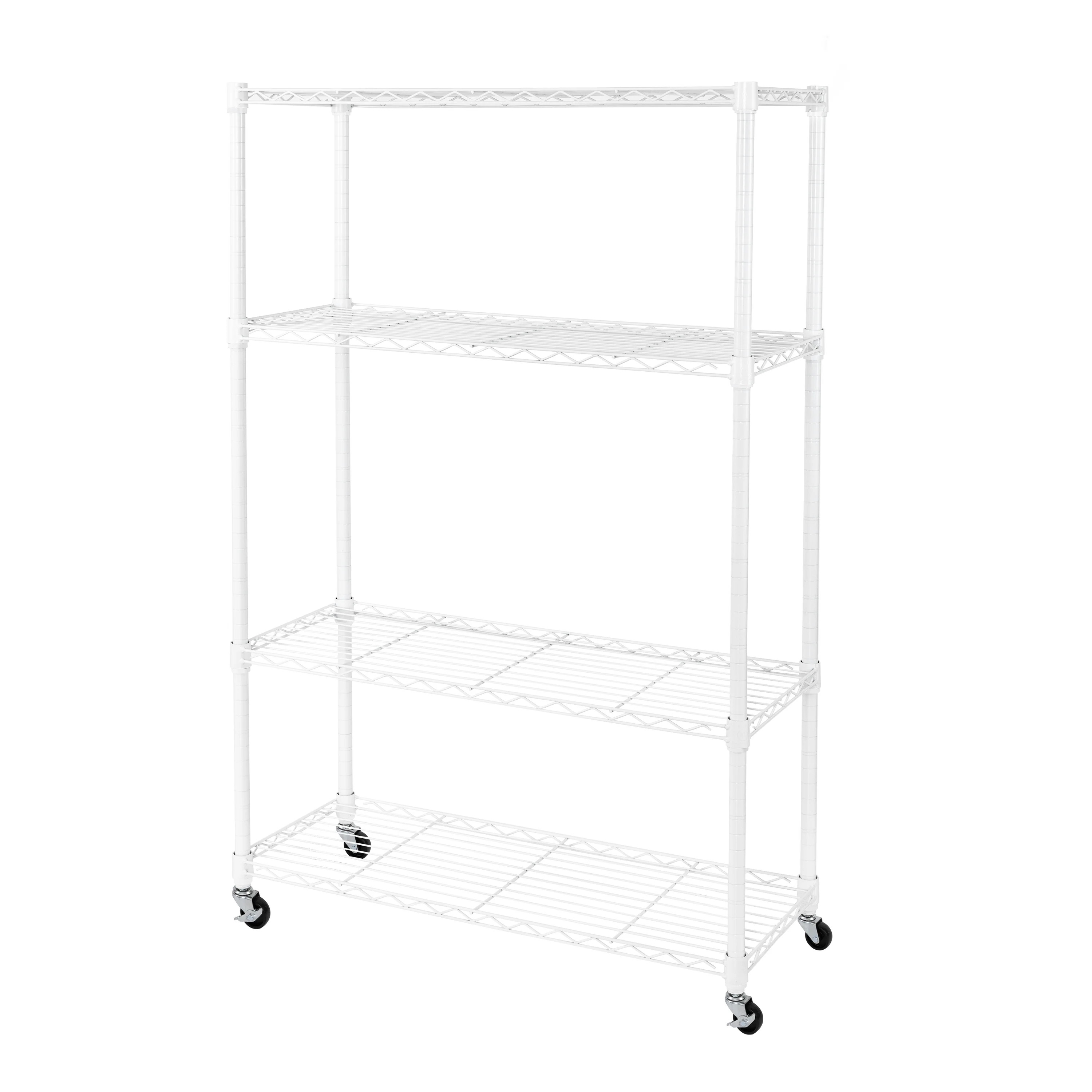 4-Tier NSF-Certified Steel Shelving, White - Image 15