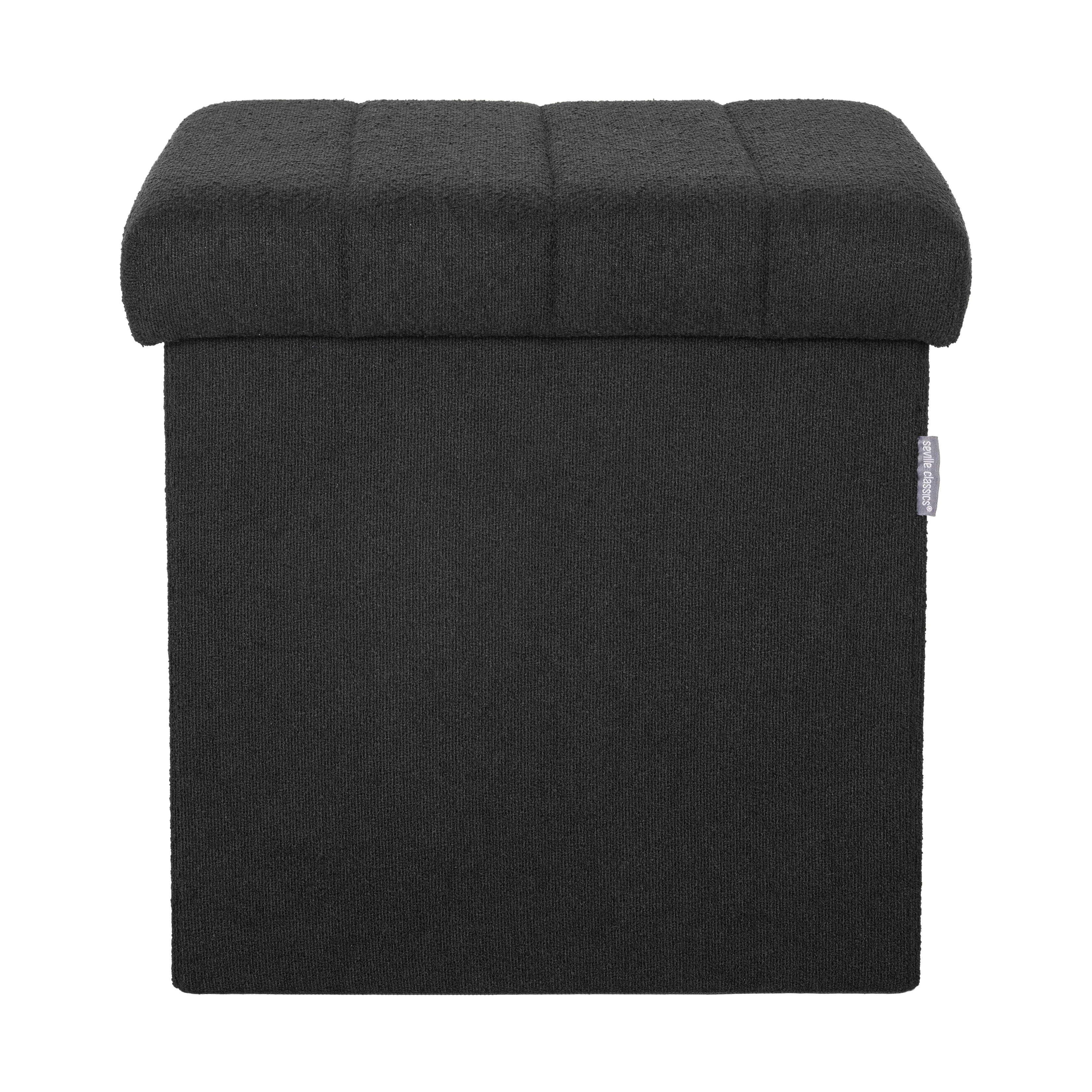 Channel Tufted Storage Ottoman - Image 15