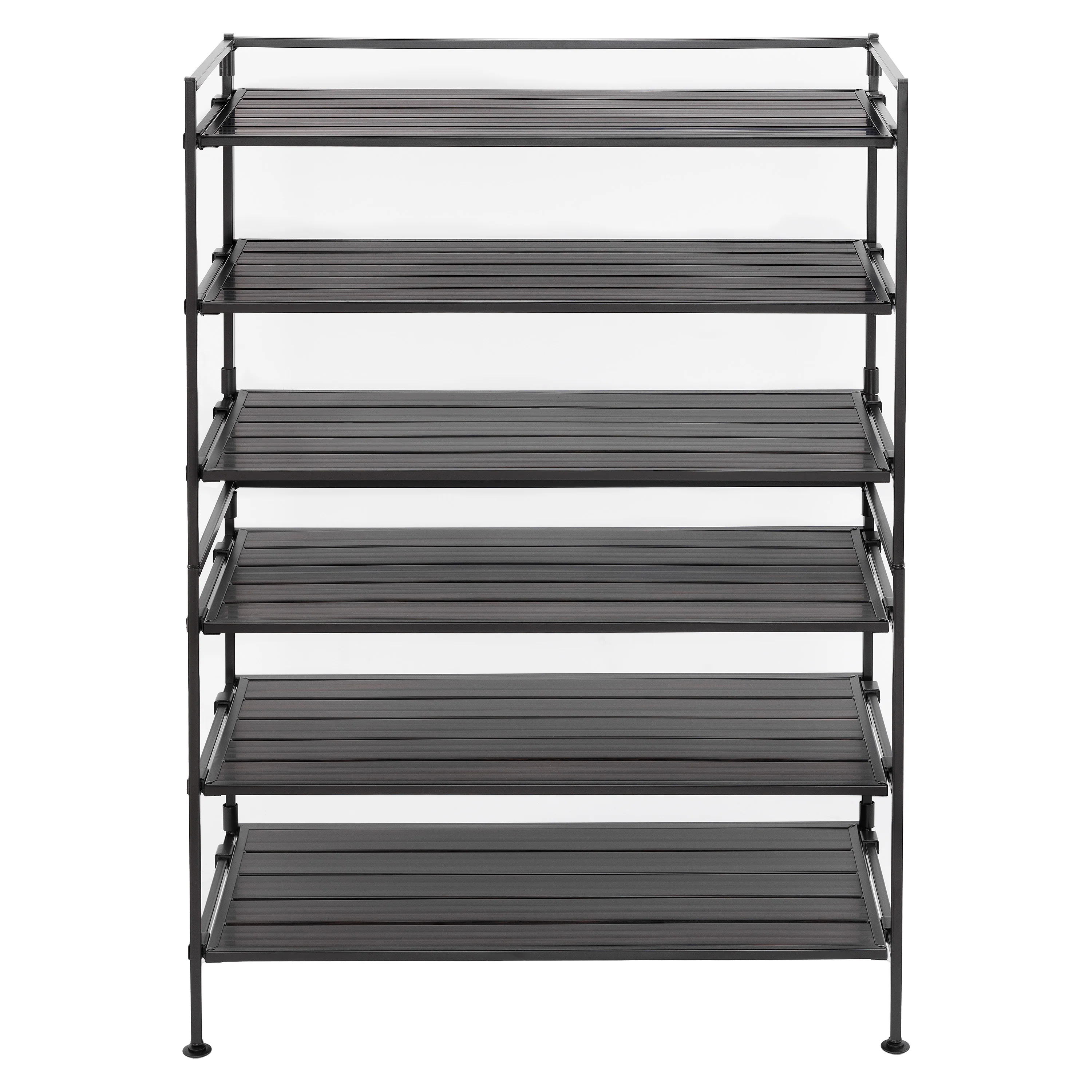 HOME 3-Tier Resin Slatted Shoe Rack - Image 14