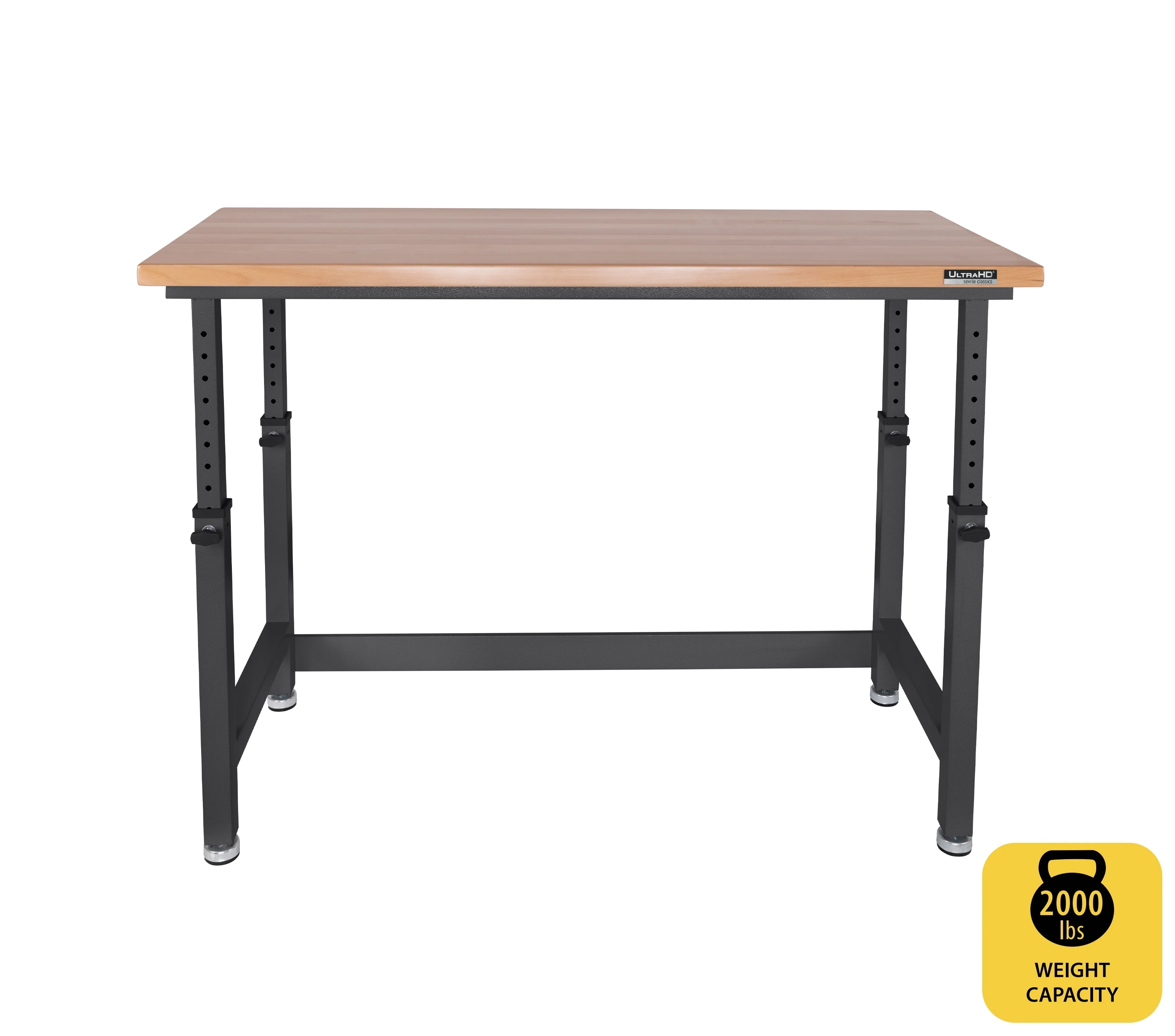 UltraHD® Height Adjustable Workbench, Graphite - Image 13