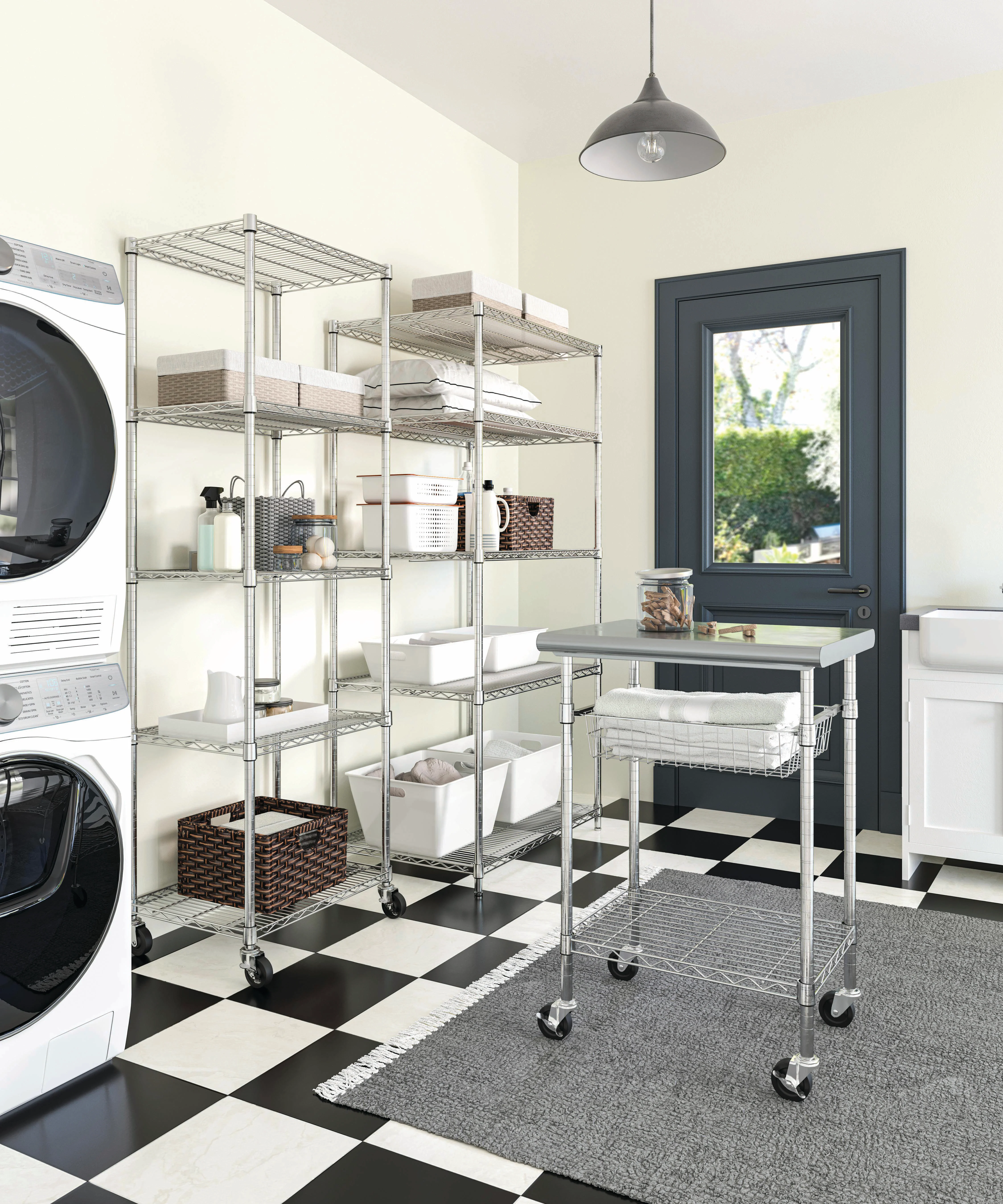 UltraDurable® 5-Tier NSF-Certified Steel Shelving - Image 8