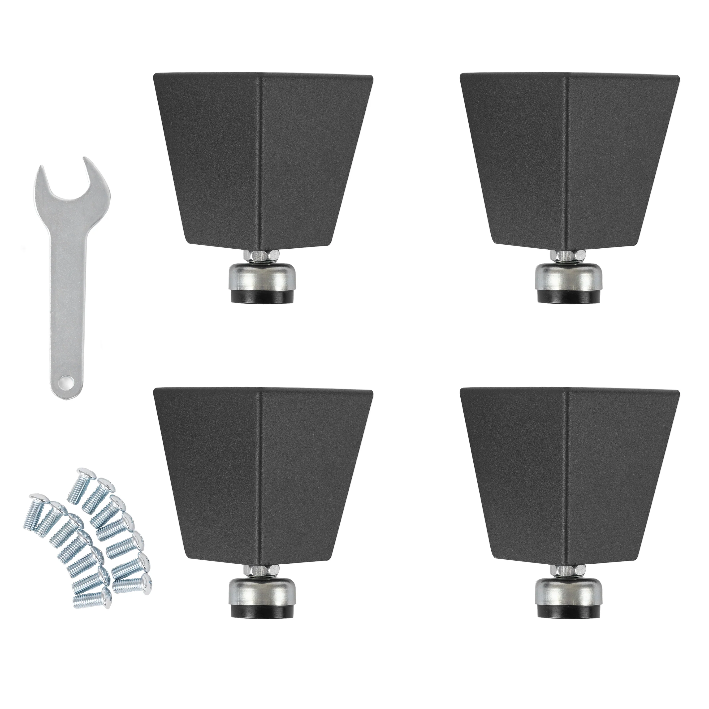 UltraHD® 6" H Steel Leveling Feet with Rubber Base - Image 11