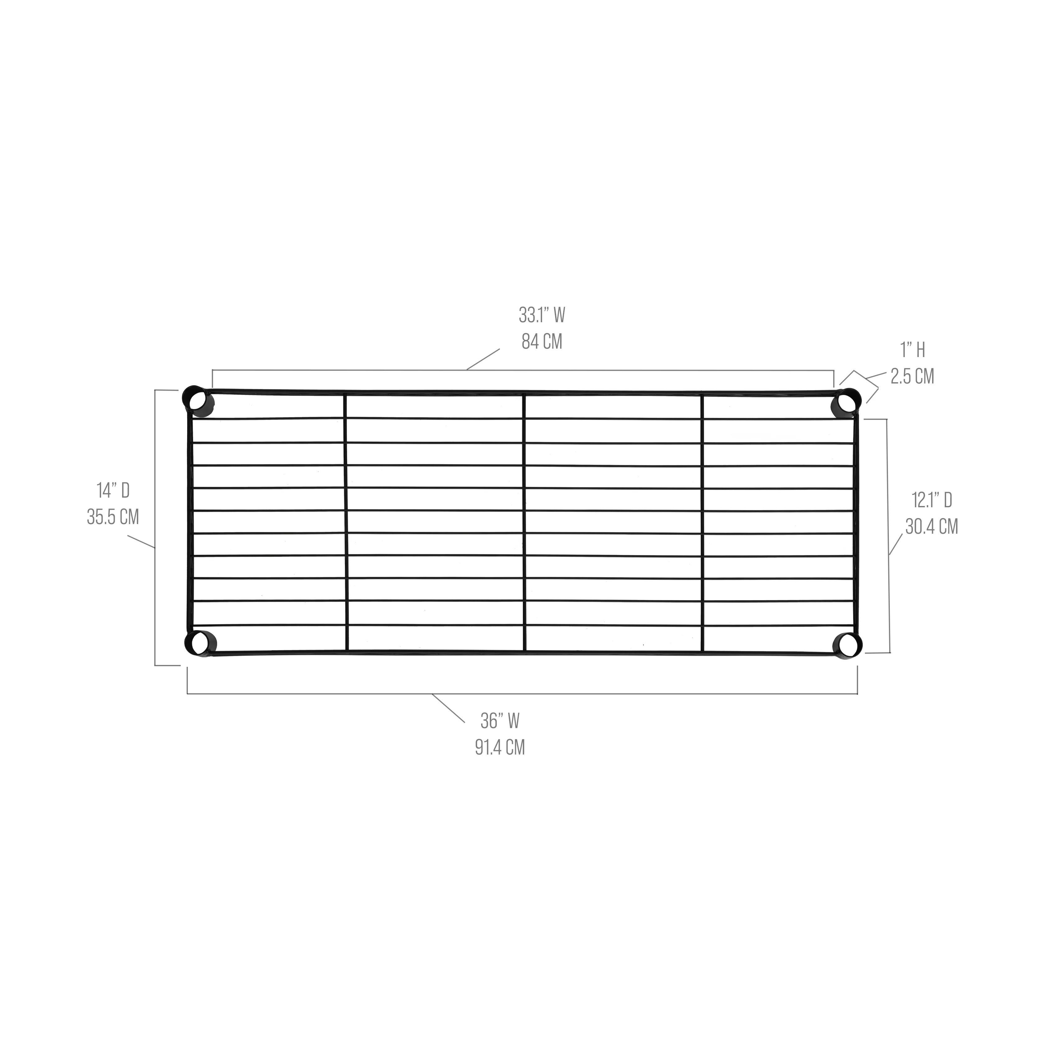 NSF Steel Wire Shelf - Image 2
