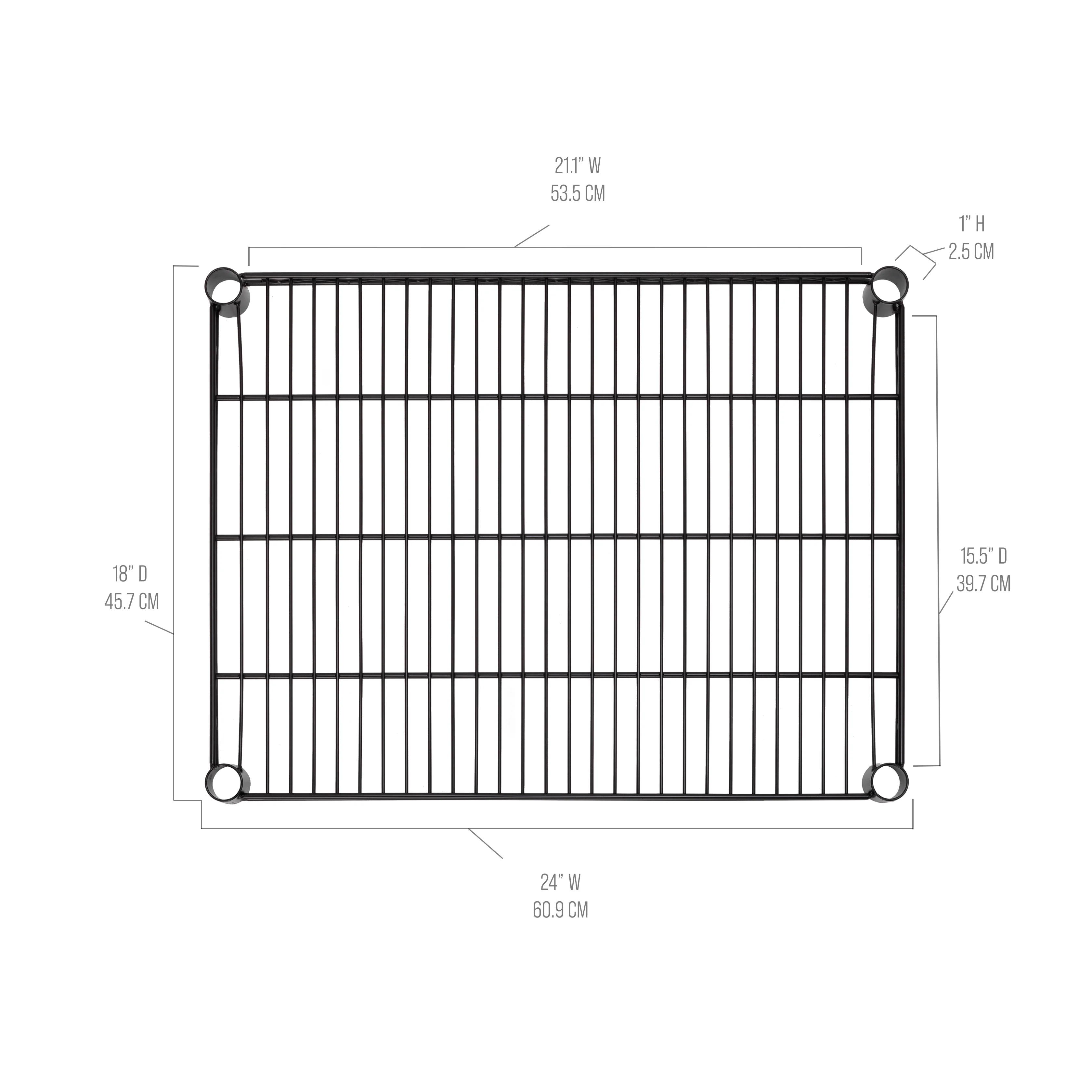 UltraDurable® NSF Steel Wire Shelf - Image 4