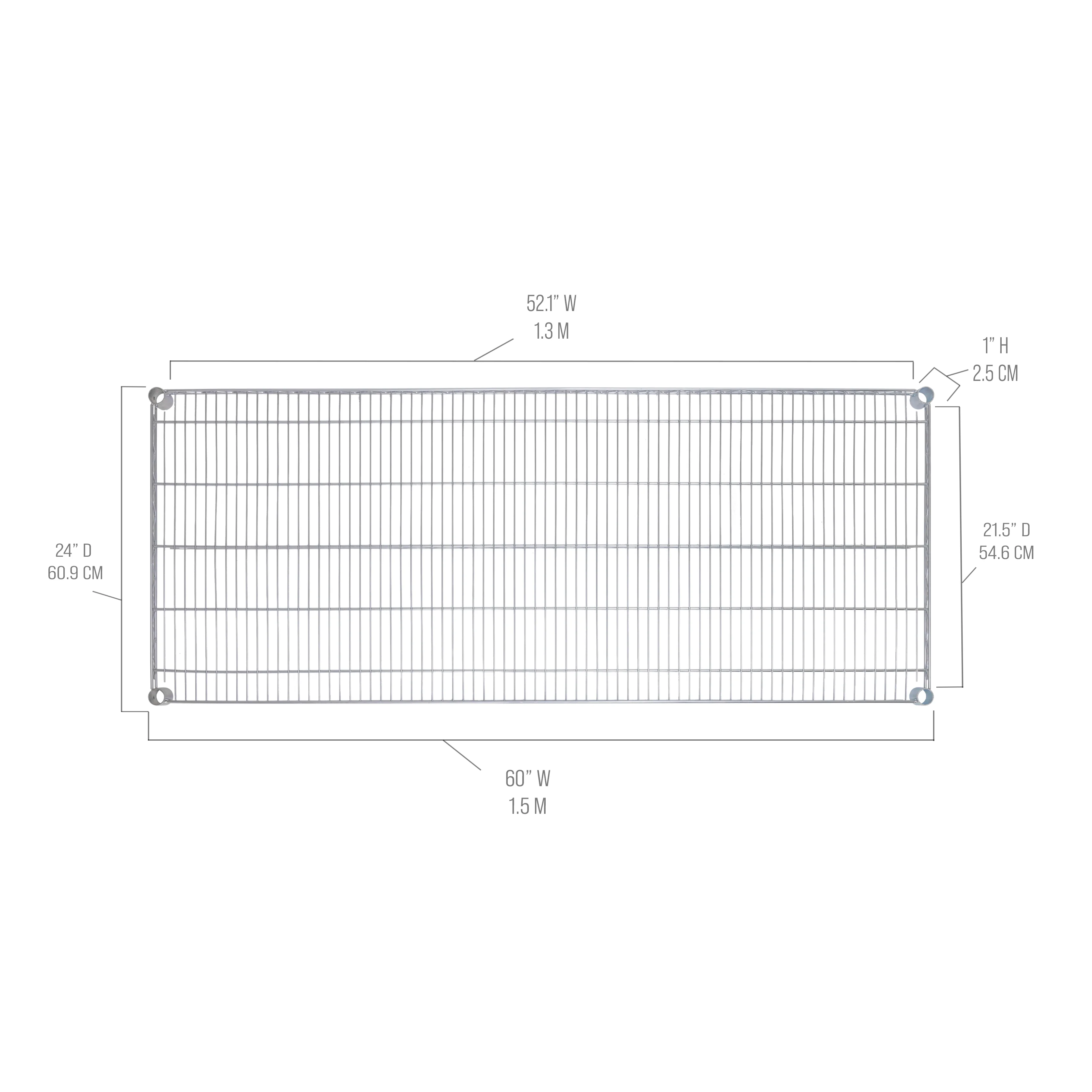 UltraDurable® NSF Steel Wire Shelf - Image 6