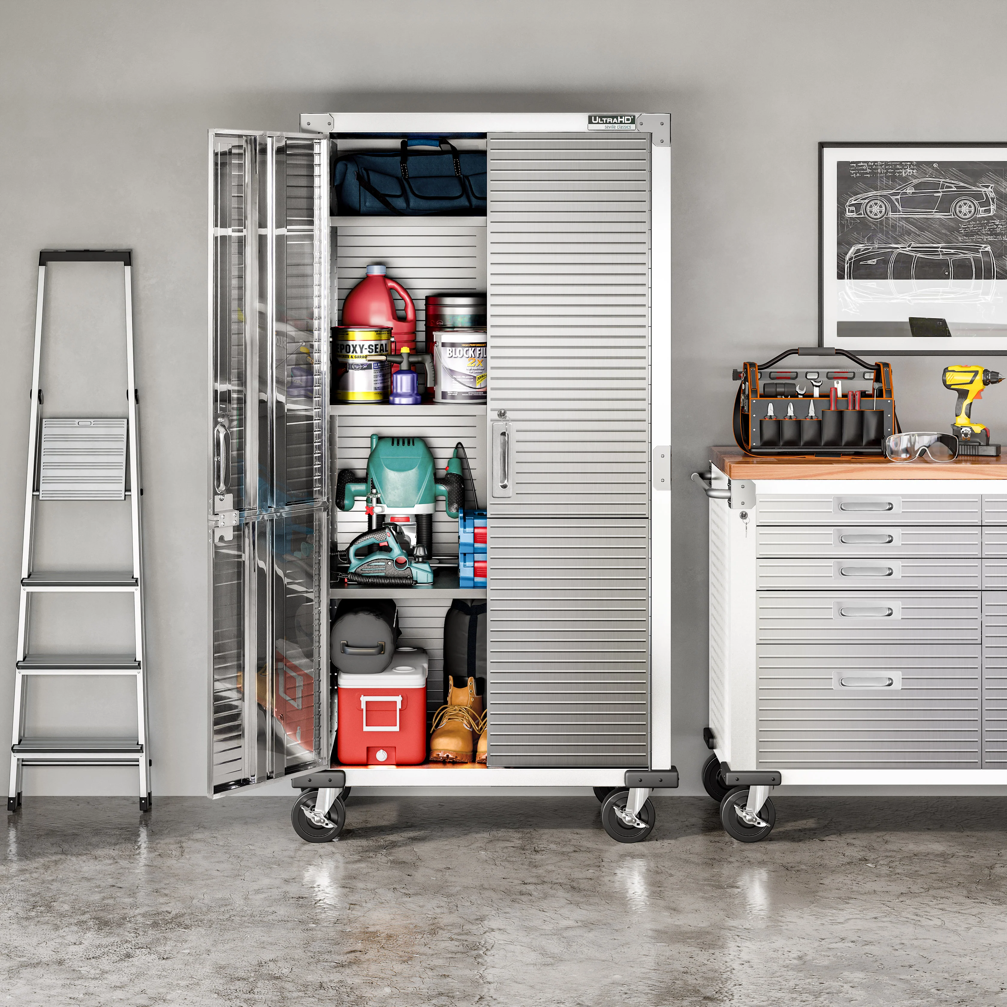 UltraHD® Rolling Storage Cabinet - Image 48
