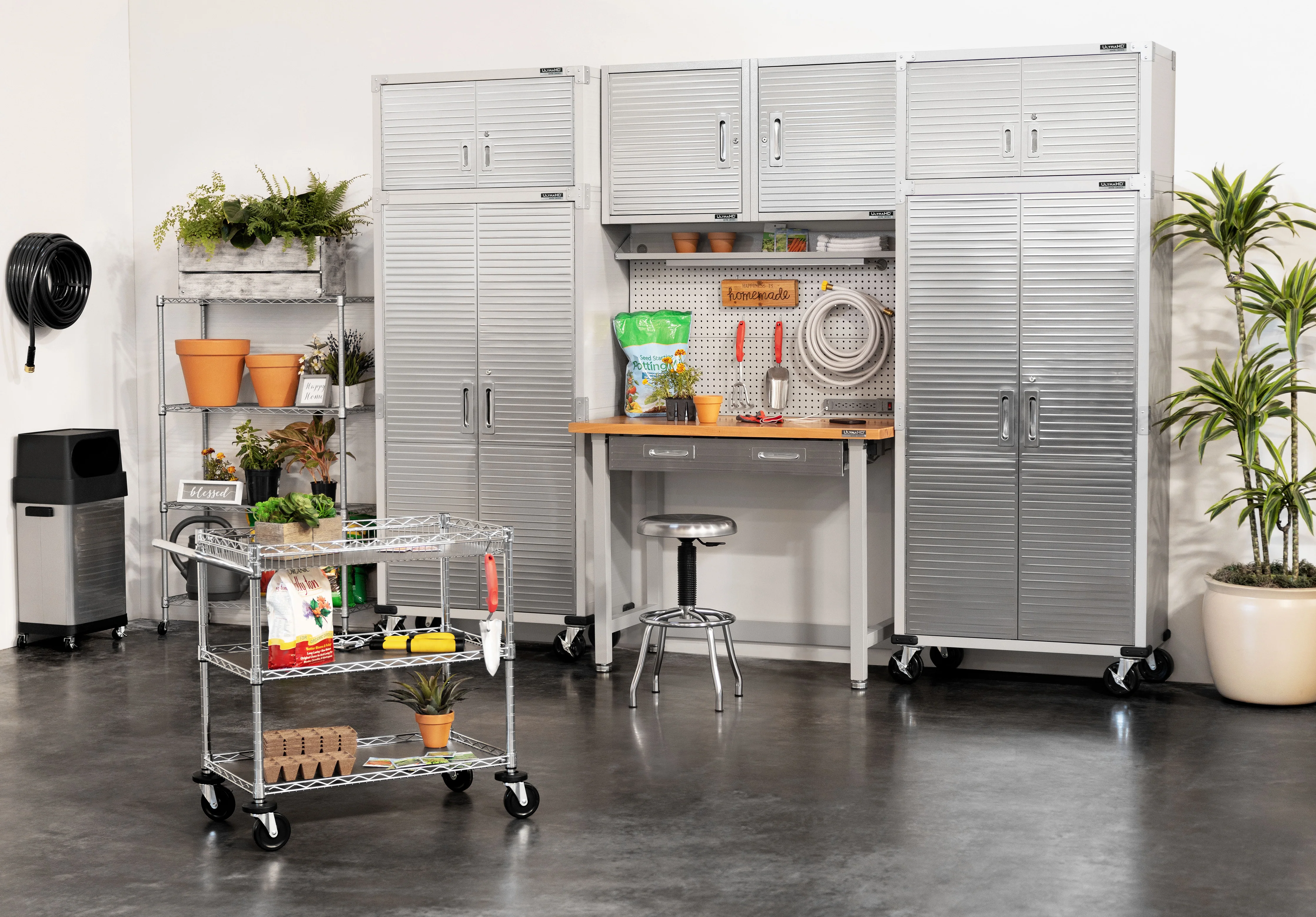 UltraHD® Rolling Storage Cabinet, Granite - Image 16