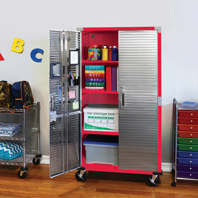 UltraHD® Rolling Storage Cabinet, Red - Image 11