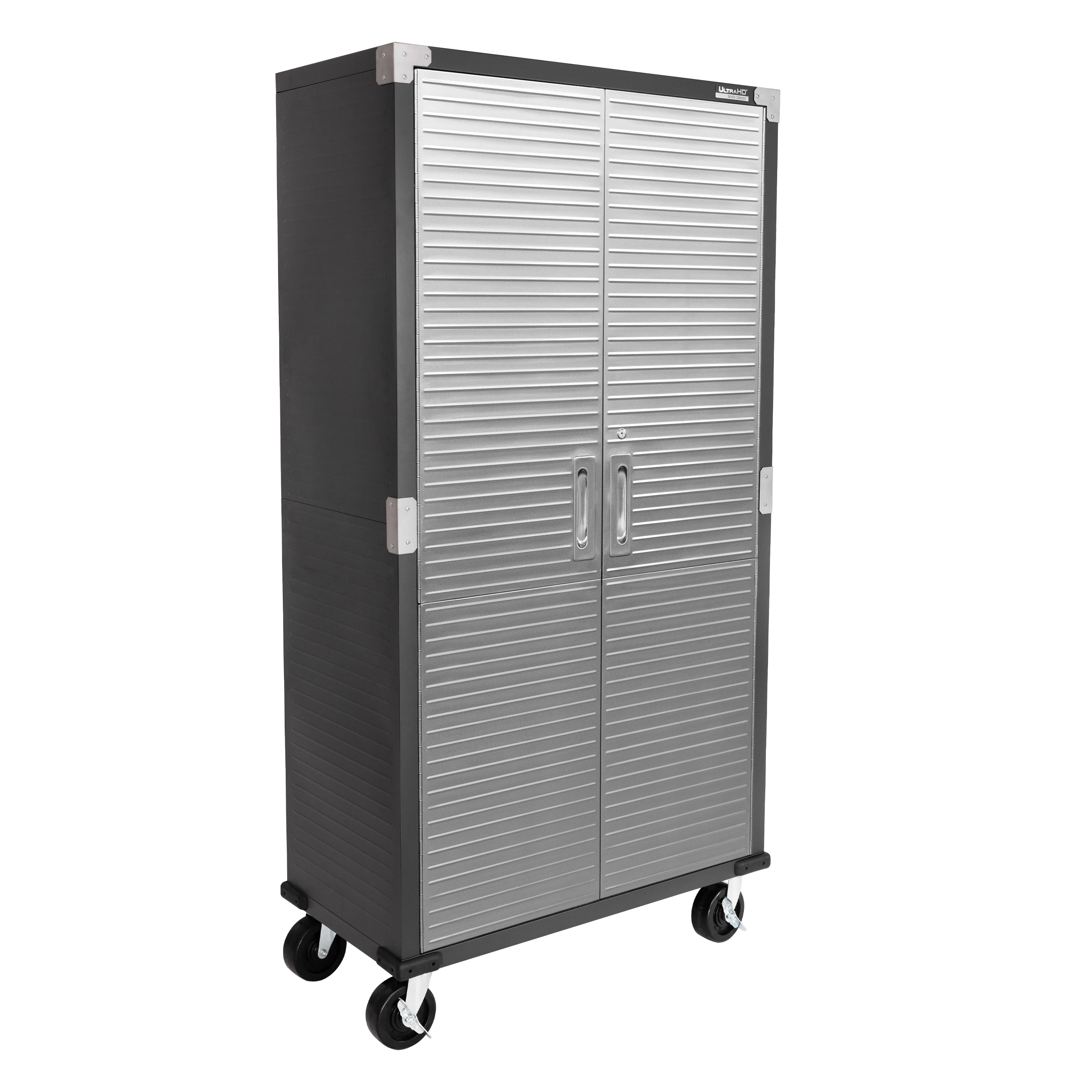 UltraHD® 8-Piece Rolling Storage Cabinet System, Graphite - Image 4