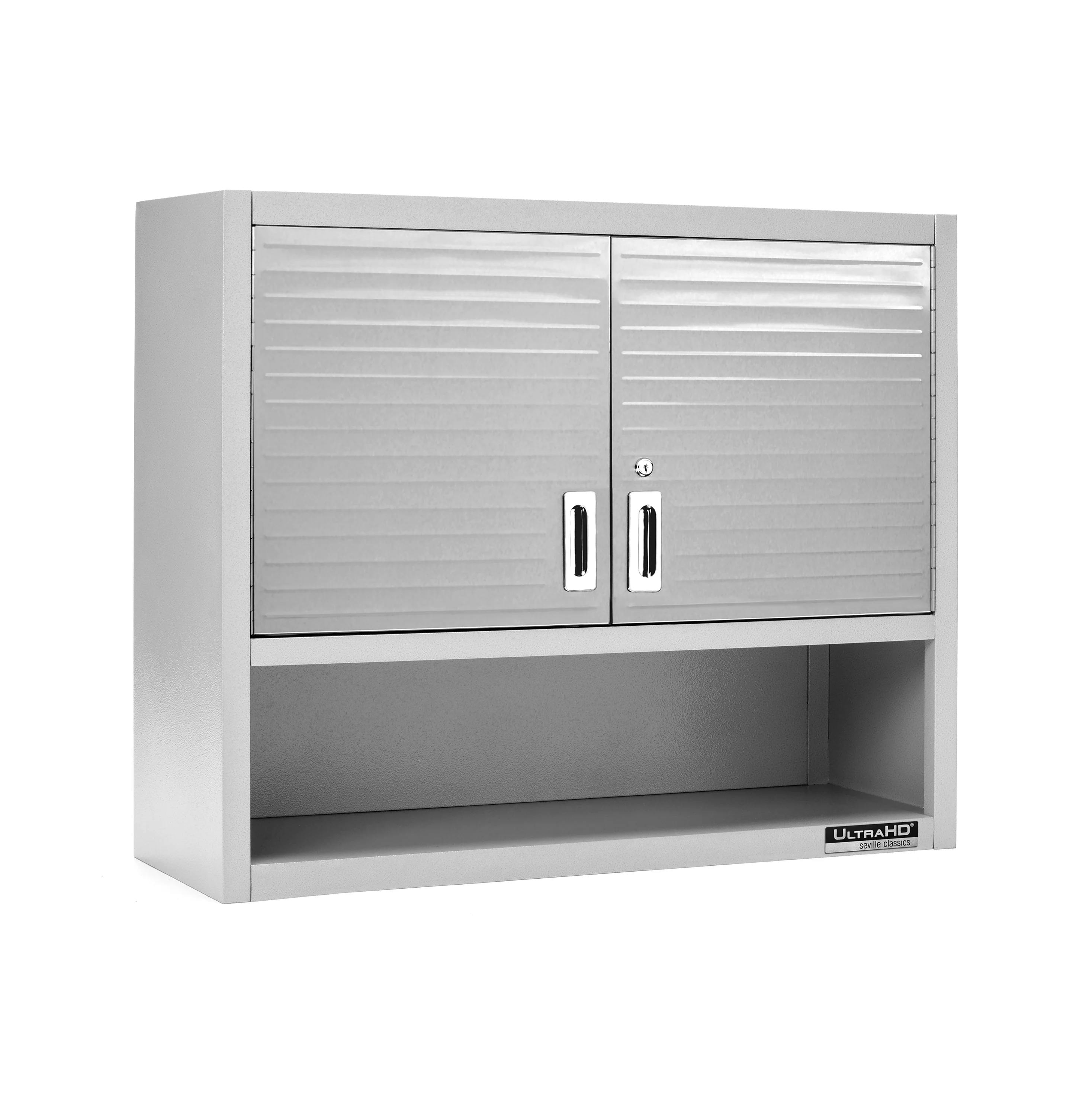 UltraHD® 4-Piece Storage Cabinet System with Lighted Workbench - Image 3