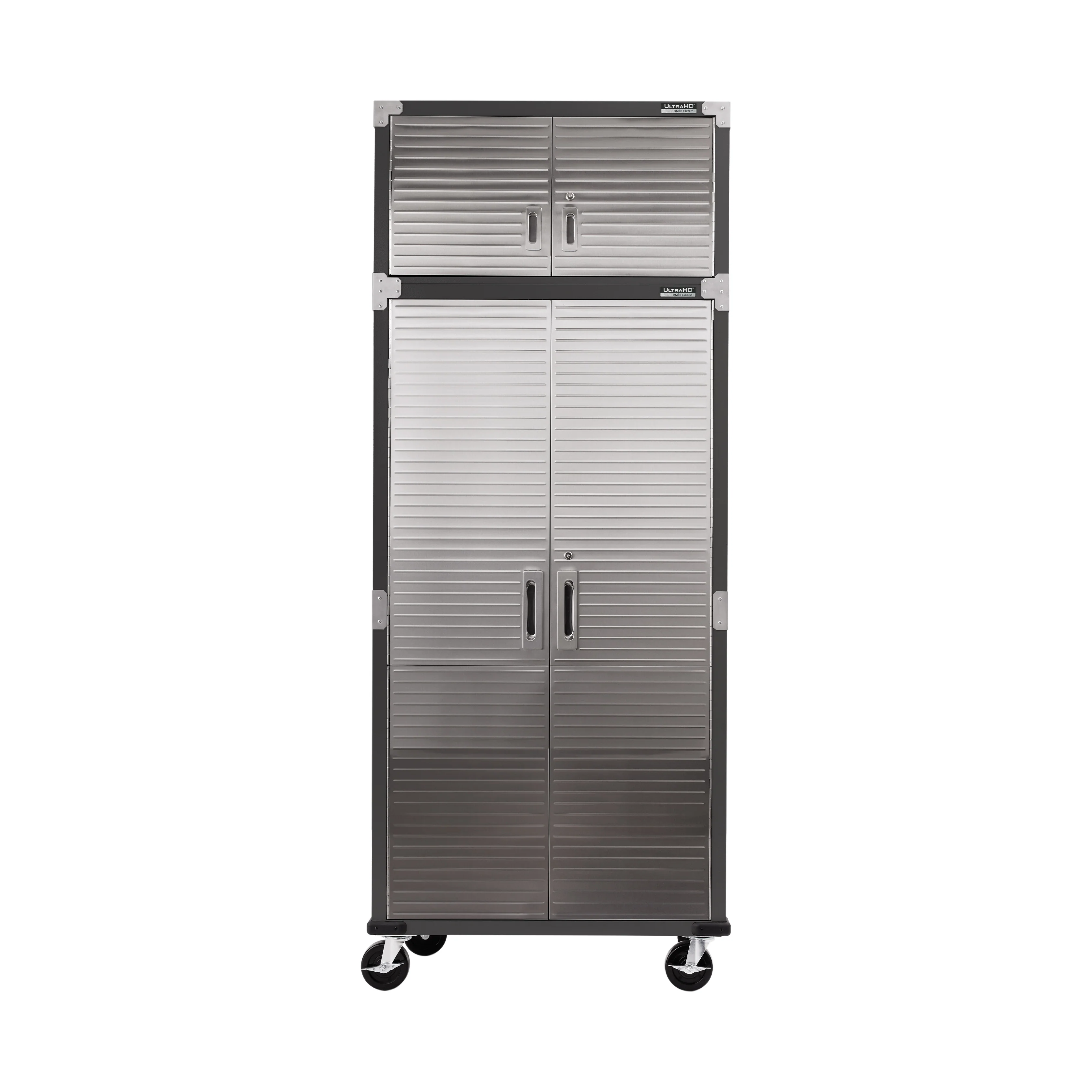 UltraHD® 2-Piece Rolling Storage Cabinet Set, Graphite - Image 17
