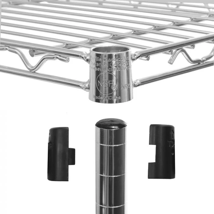 UltraDurable® 4-Tier NSF-Certified Steel Shelving - Image 3