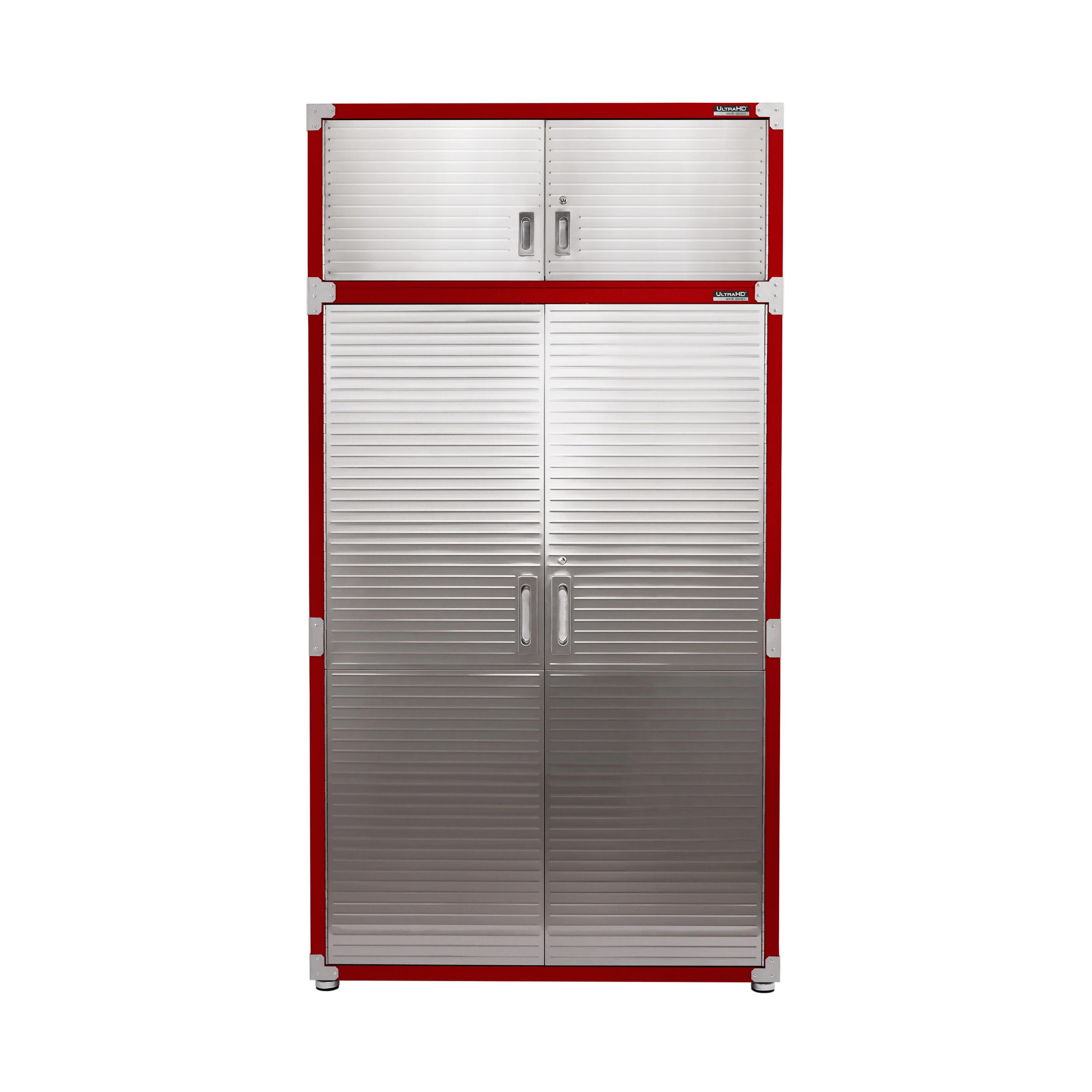 UltraHD® 2-Piece Storage Cabinet Set, Red - Image 4