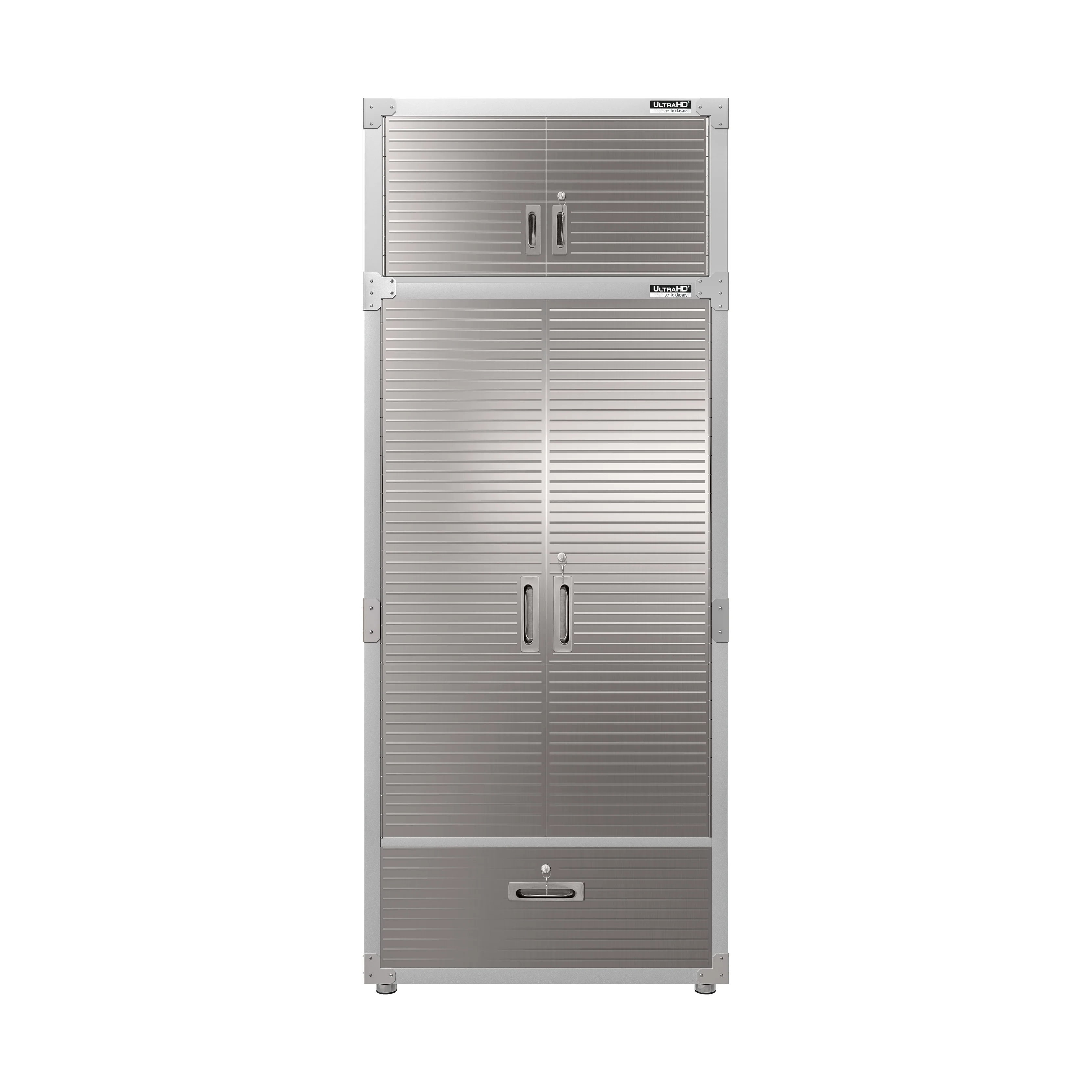 UltraHD® 2-Piece Storage Cabinet with Bottom Drawer Set - Image 10