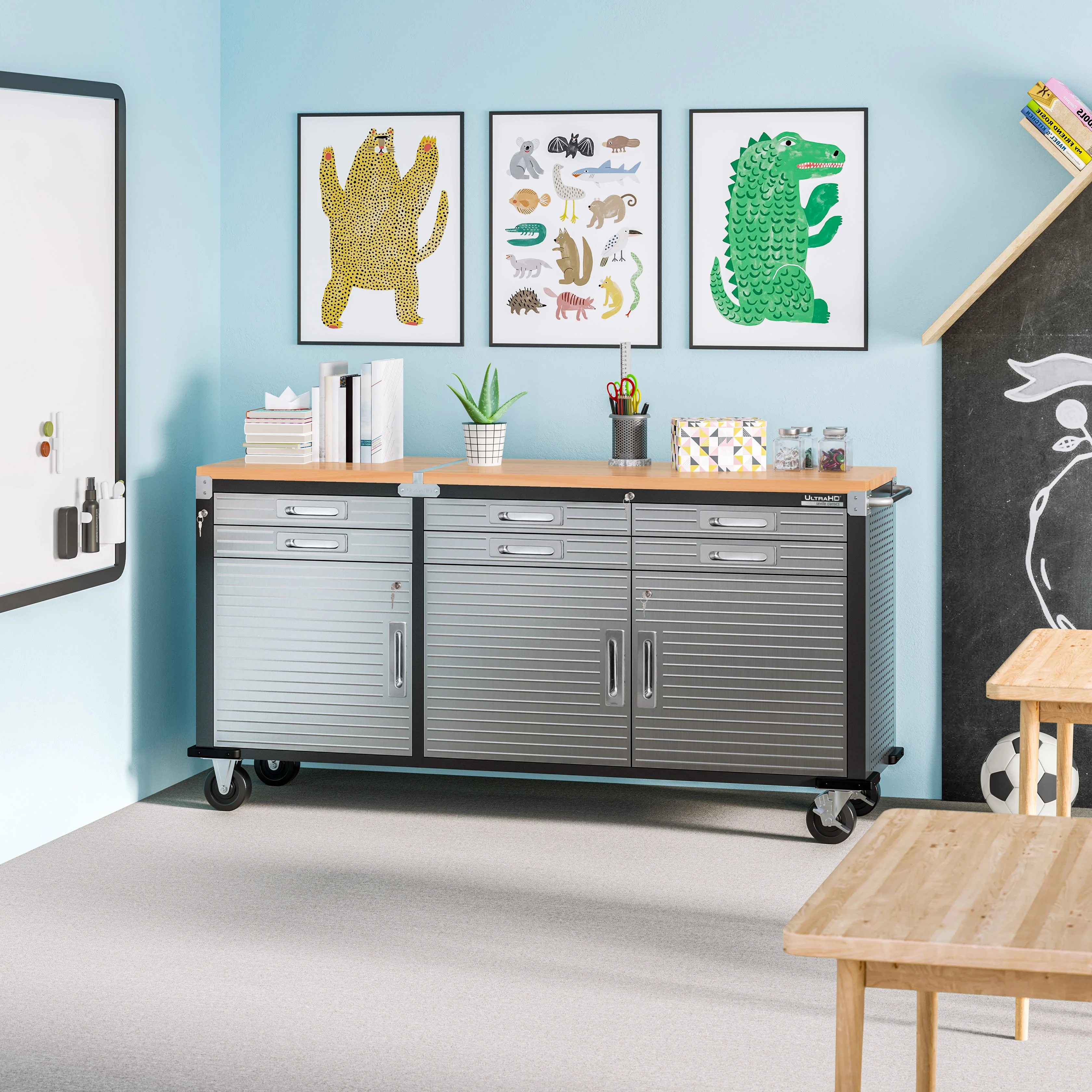 UltraHD® 6-Drawer Rolling Workbench - Image 9