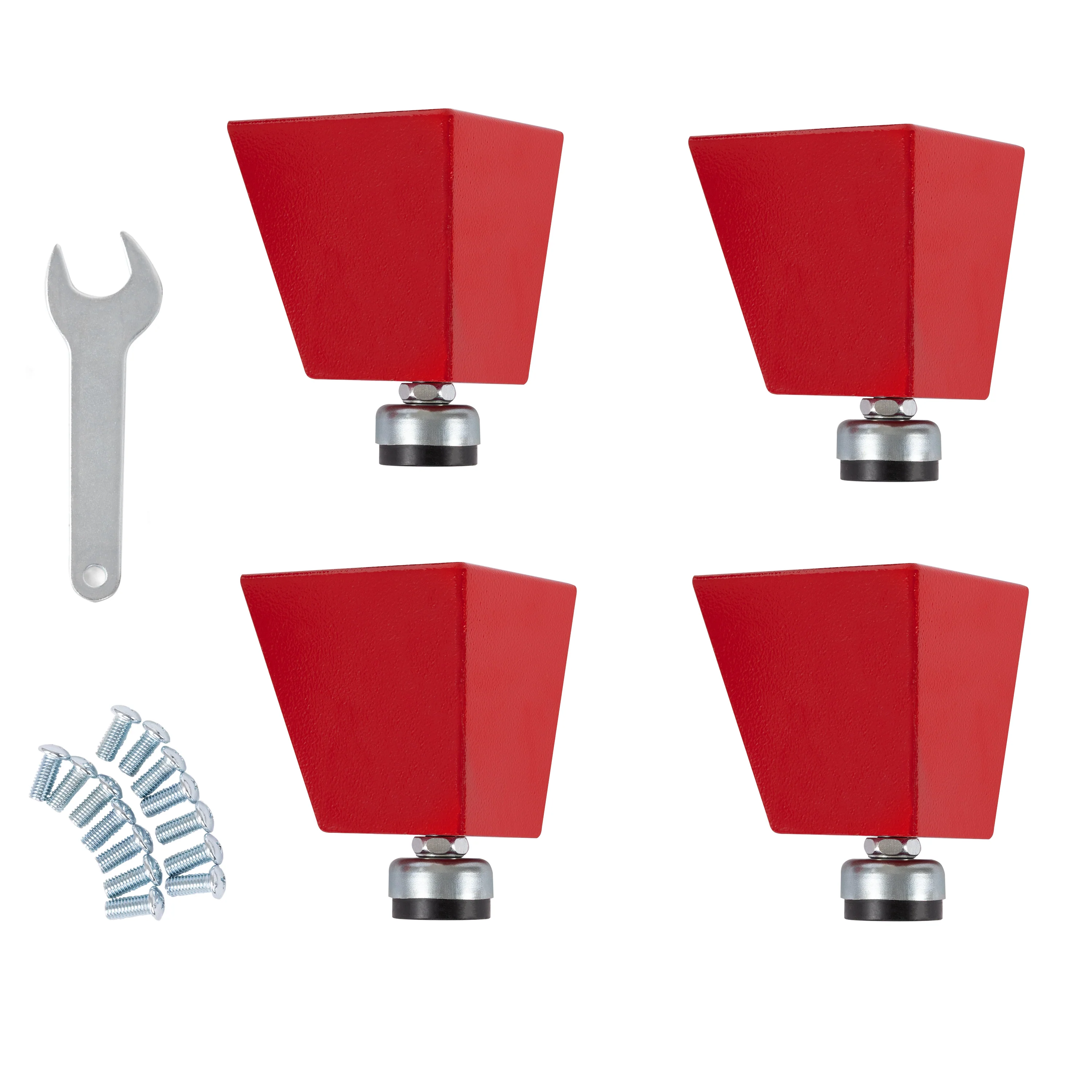 UltraHD® 6" H Steel Leveling Feet with Rubber Base - Image 10