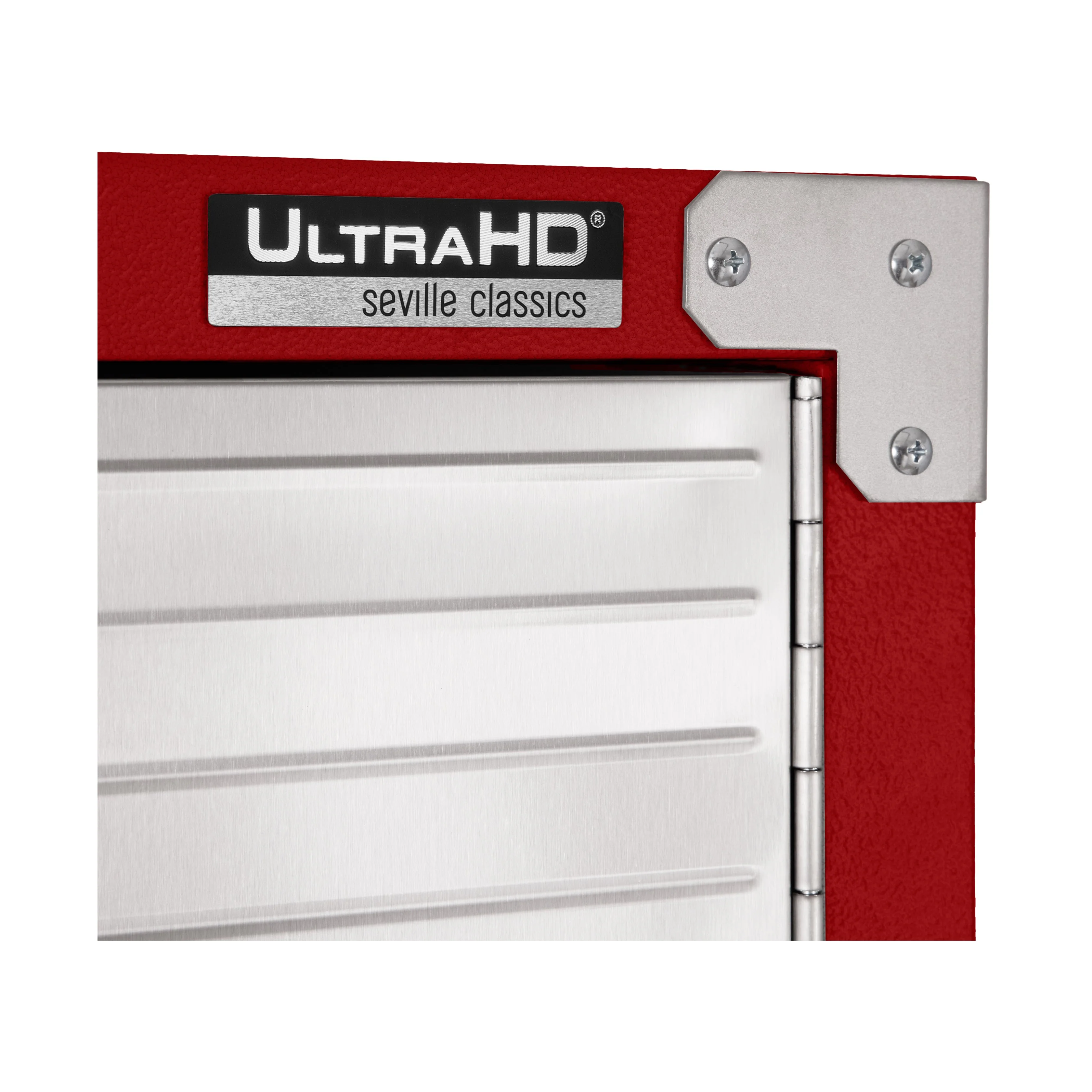 UltraHD® 8-Piece Rolling Storage Cabinet System, Red - Image 7