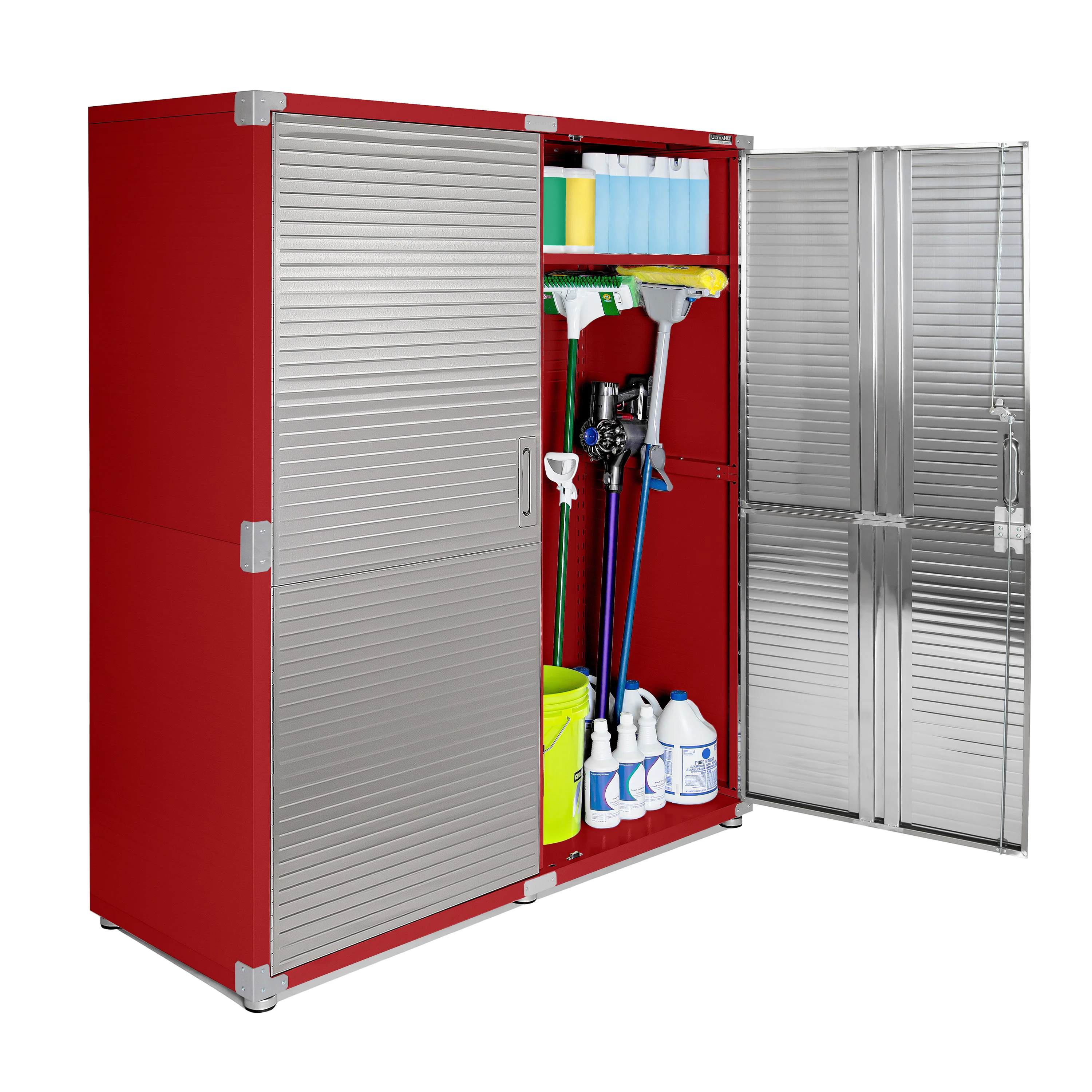 UltraHD® Storage Cabinet, Red - Image 11