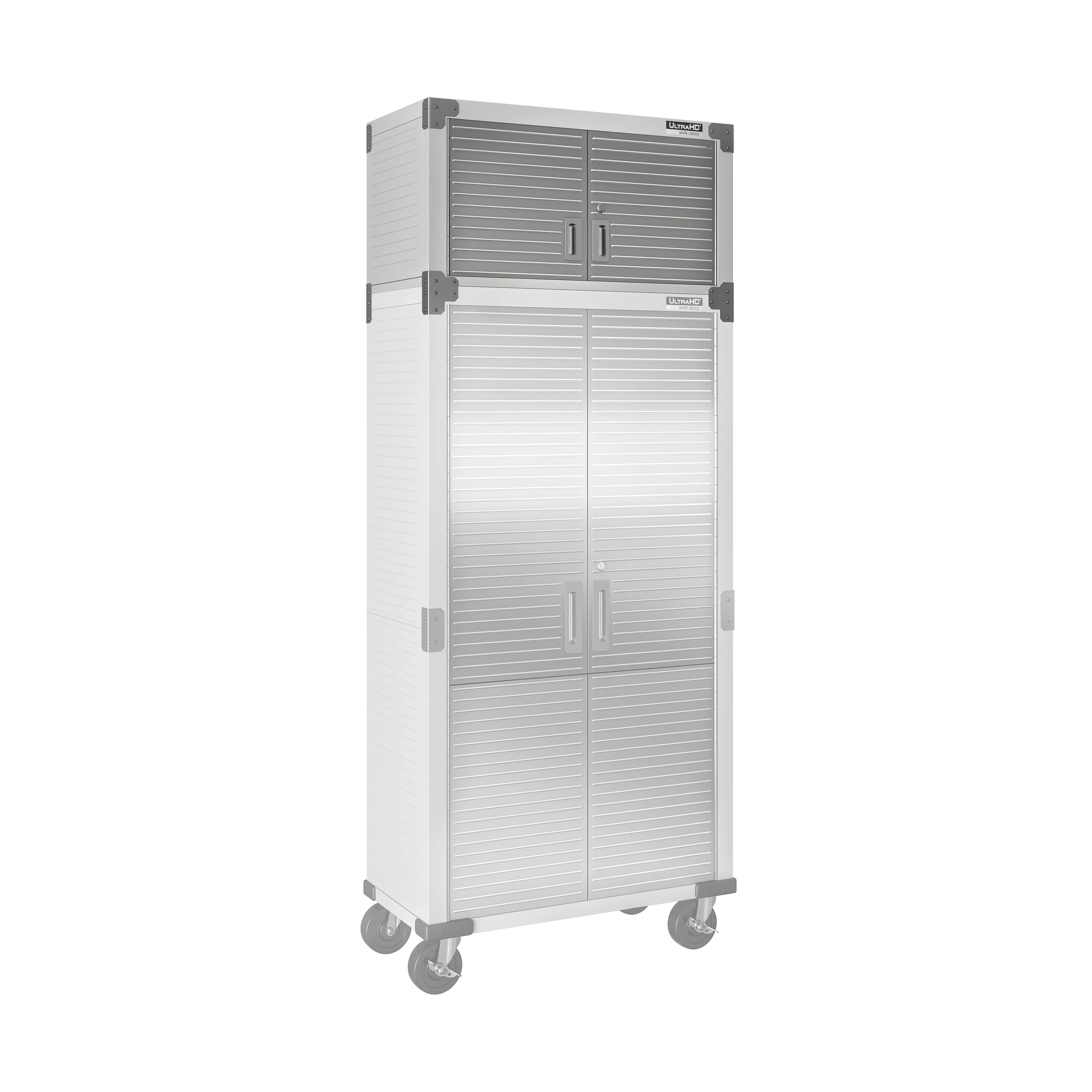 UltraHD® 2-Piece Rolling Storage Cabinet Set, Granite - Image 6