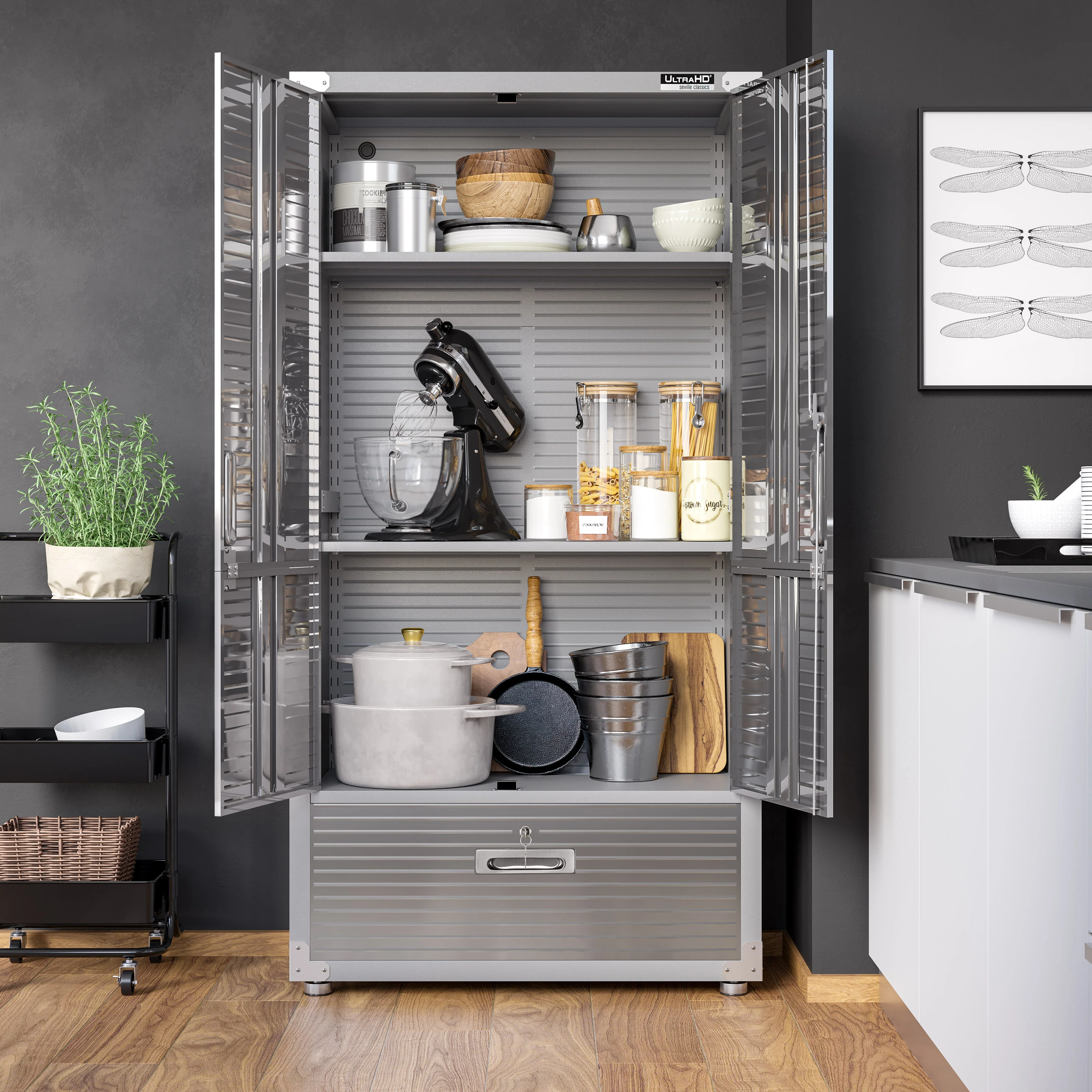 UltraHD® Storage Cabinet with Bottom Drawer - Image 9