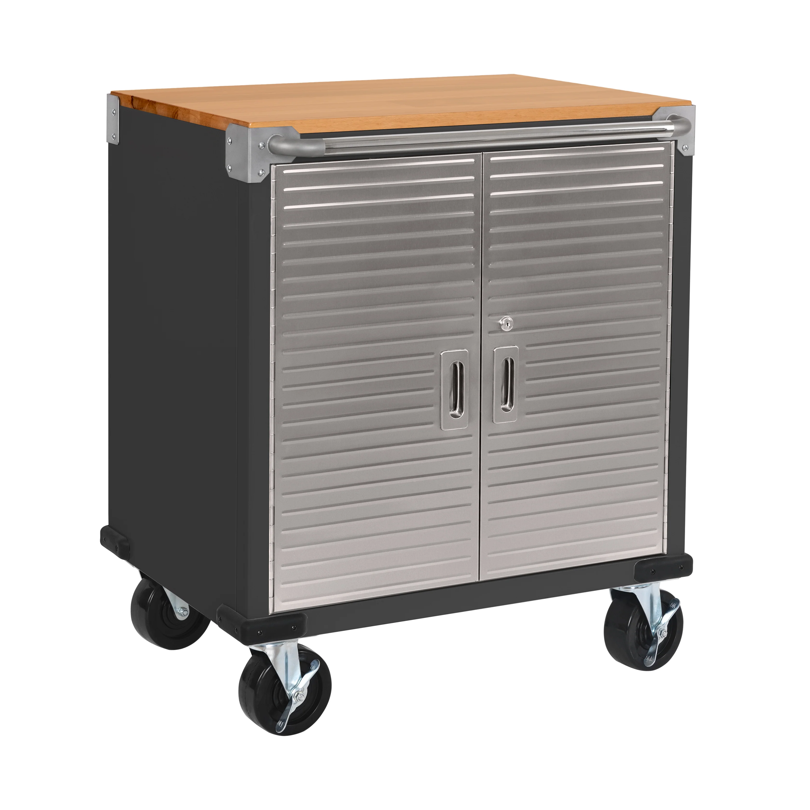UltraHD® 4-Piece Storage Cabinet System with Lighted Workbench - Image 6