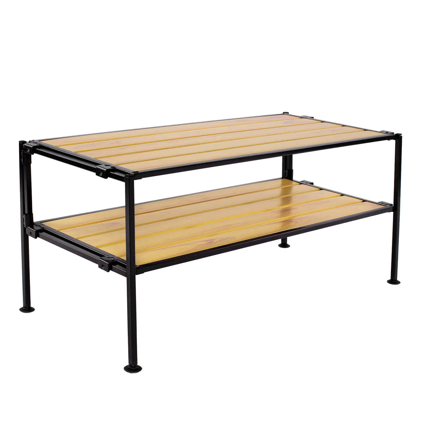 2-Tier Resin Shoe Rack, Aspen